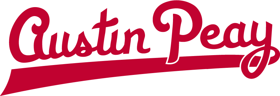 Austin Peay Governors 2024-Pres Wordmark Logo v3 diy iron on heat transfer